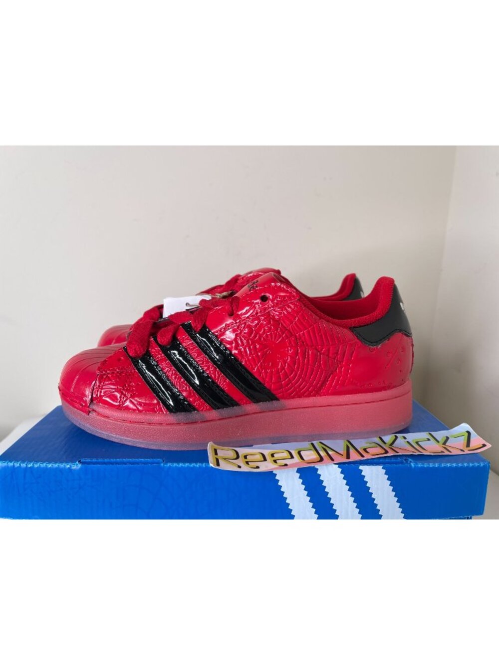 Adidas Superstar SP5DER Red WOMENS 5.5US / MENS 4.5US